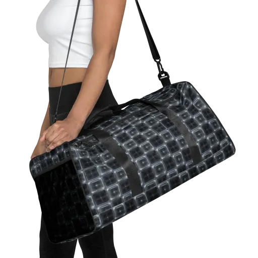 Chrome Grid on a Duffle Bag