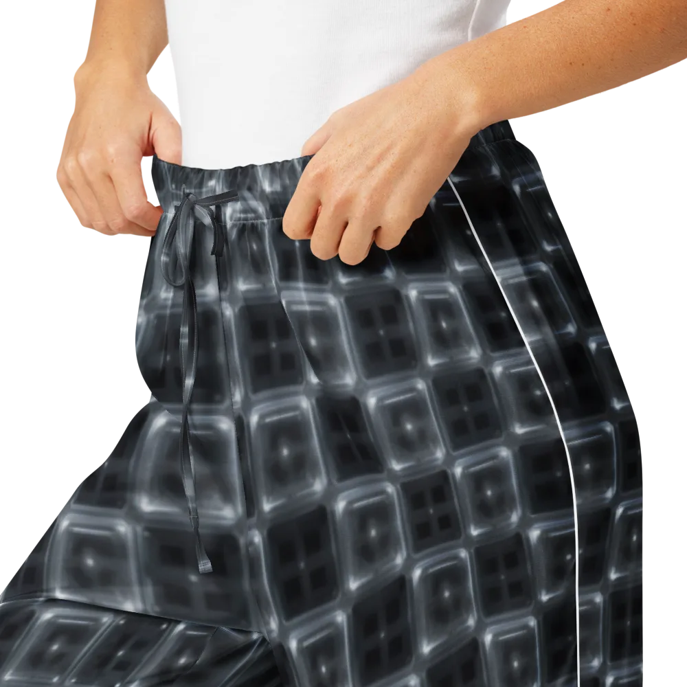 Chrome Grid on Women's Pajama Pants — Product details