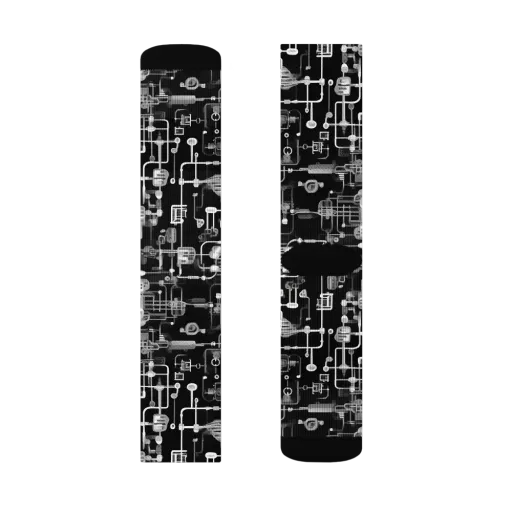 Noir Circuit on a Socks