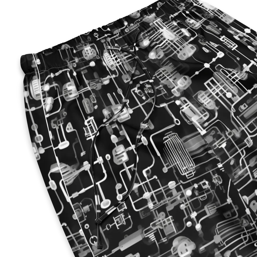 Noir Circuit on Women's Pajama Pants — Product details