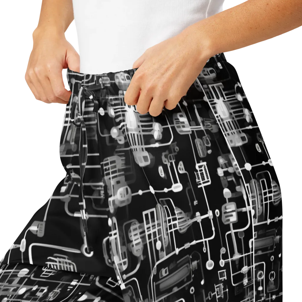 Noir Circuit on Women's Pajama Pants — Product details