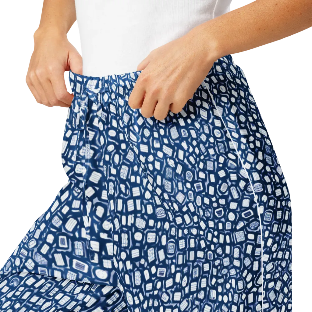 Indigo Scatter on Women's Pajama Pants — Product details