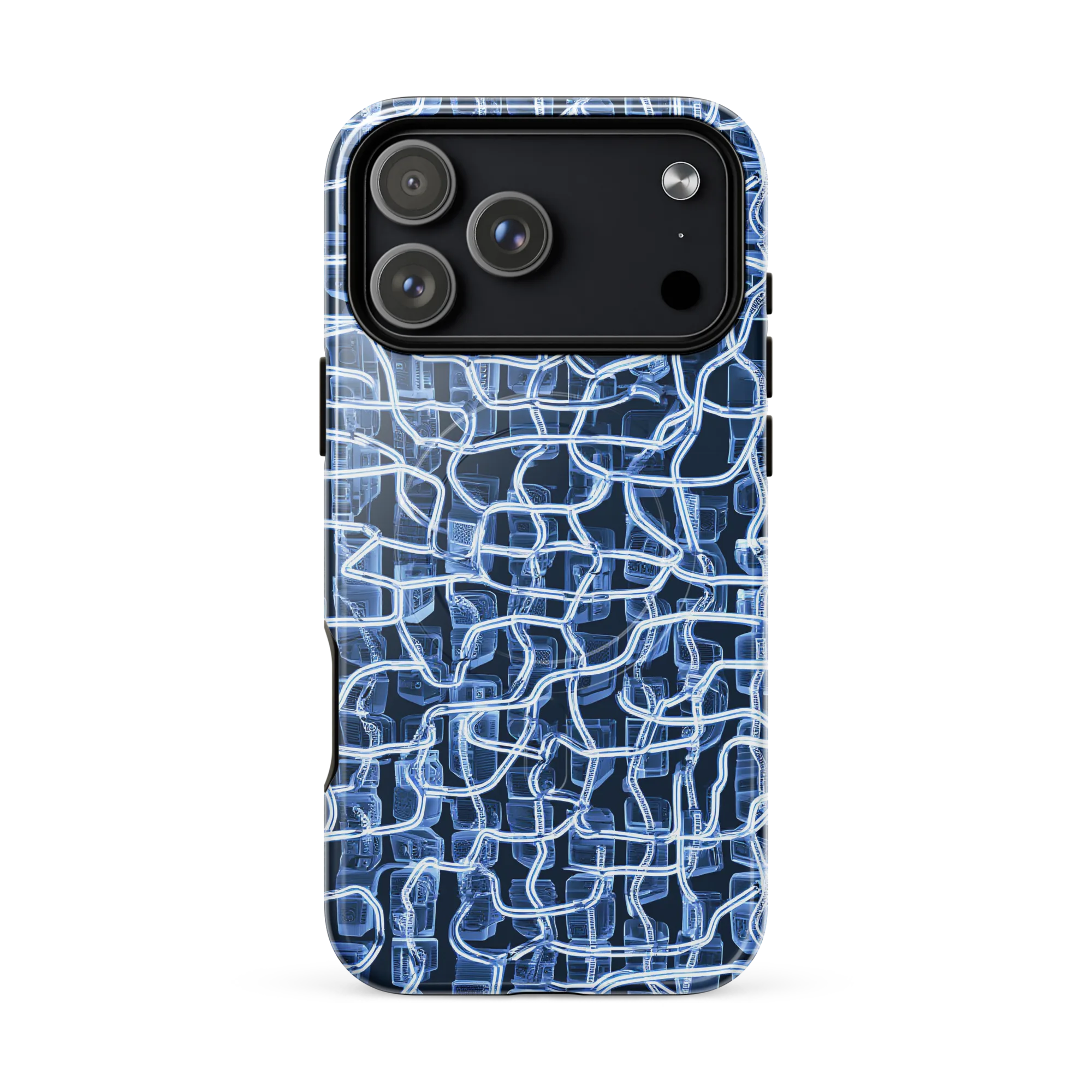 Midnight Circuitry on MagSafe Tough Case for iPhone® — Front