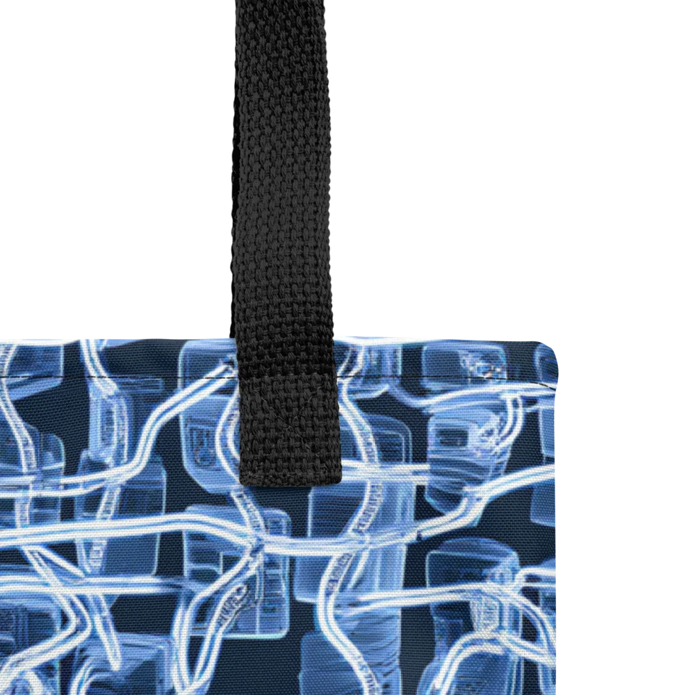Midnight Circuitry on Tote Bag — Product details