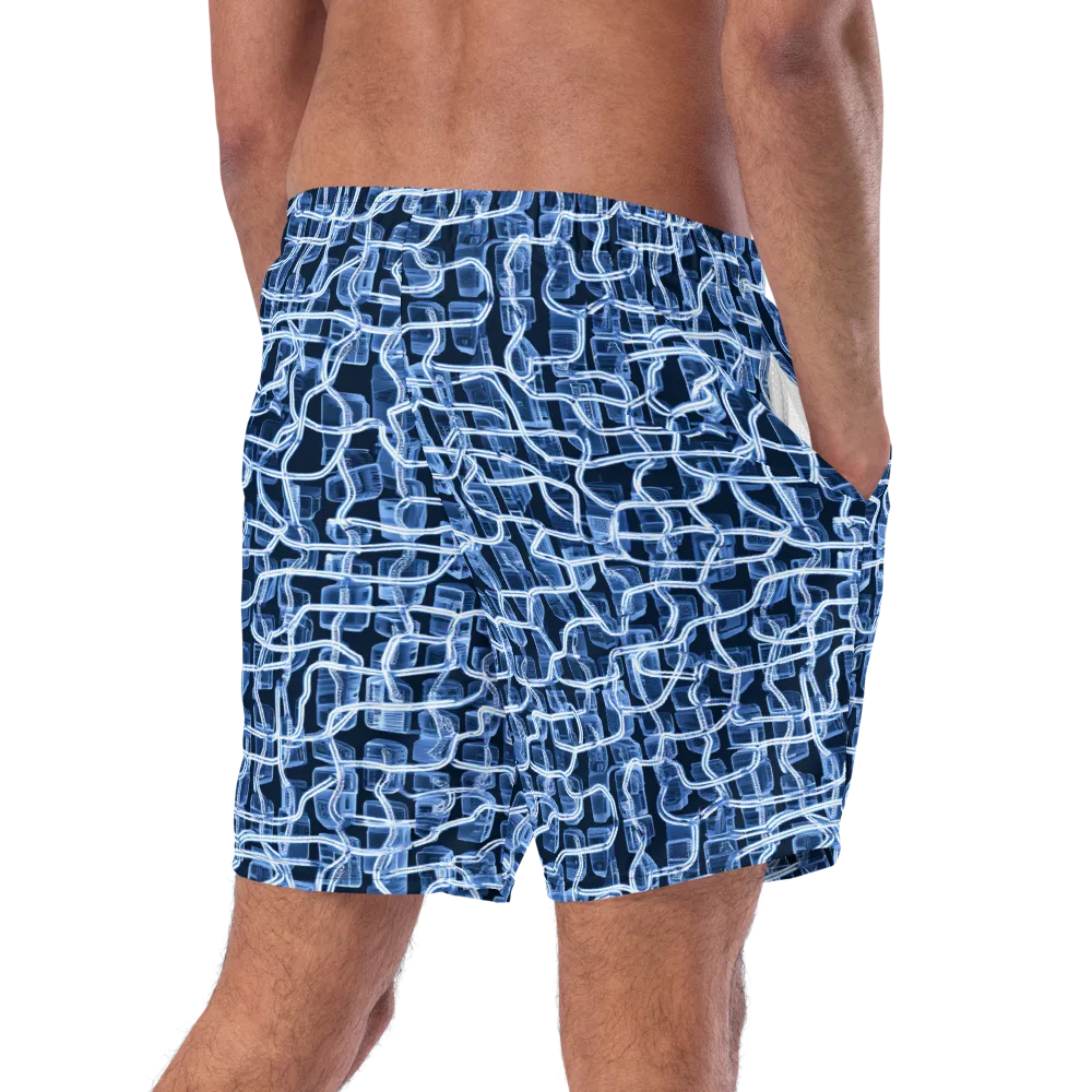 Midnight Circuitry on Swim Trunks — Right Back