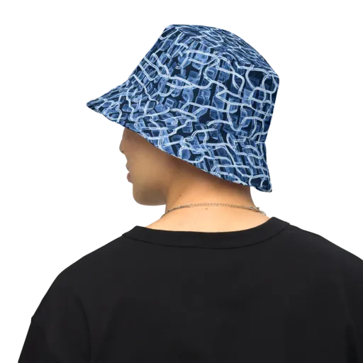 Midnight Circuitry on a Reversible Bucket Hat