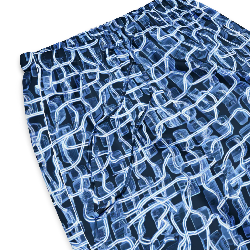 Midnight Circuitry on Women's Pajama Pants — Product details