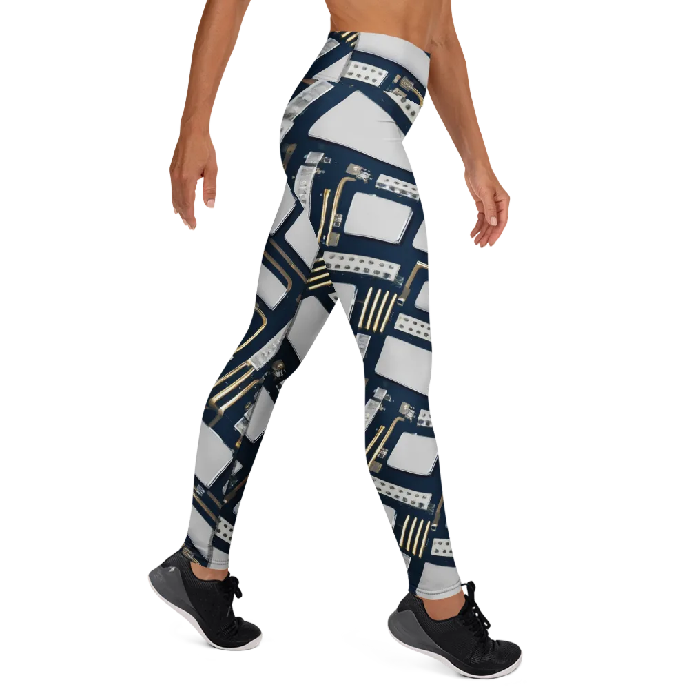 Aurum Interface on Yoga Leggings — Right