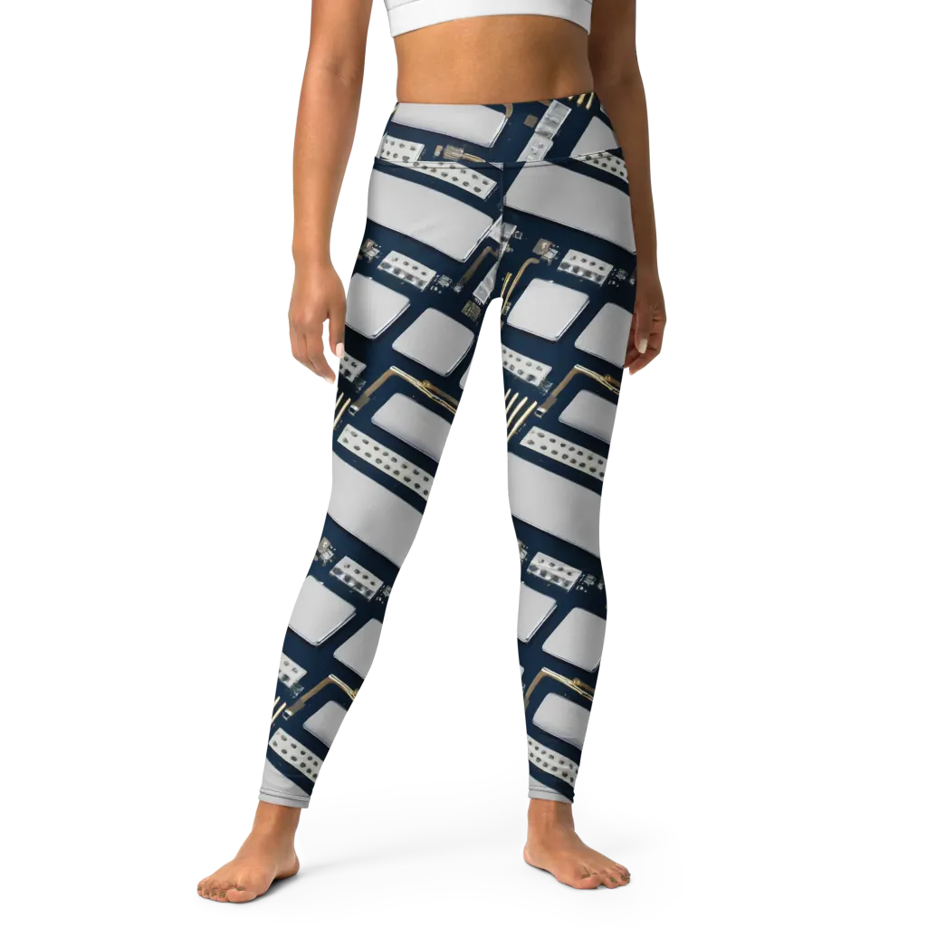 Aurum Interface on Yoga Leggings — Front