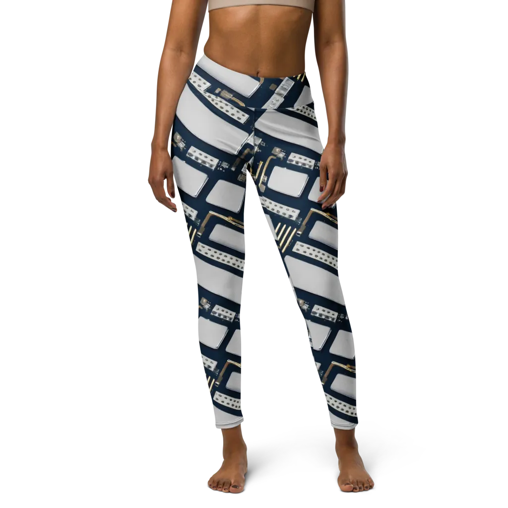 Aurum Interface on Yoga Leggings — Front