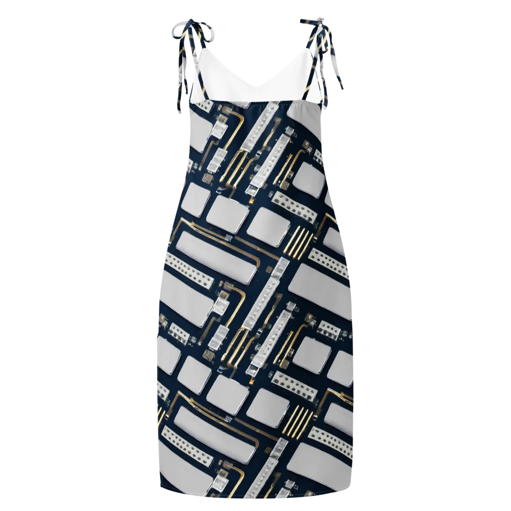 Aurum Interface on Slip Dress — Back