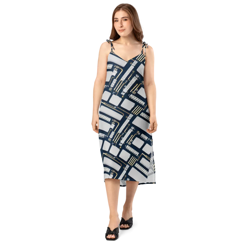 Aurum Interface on Slip Dress — Front