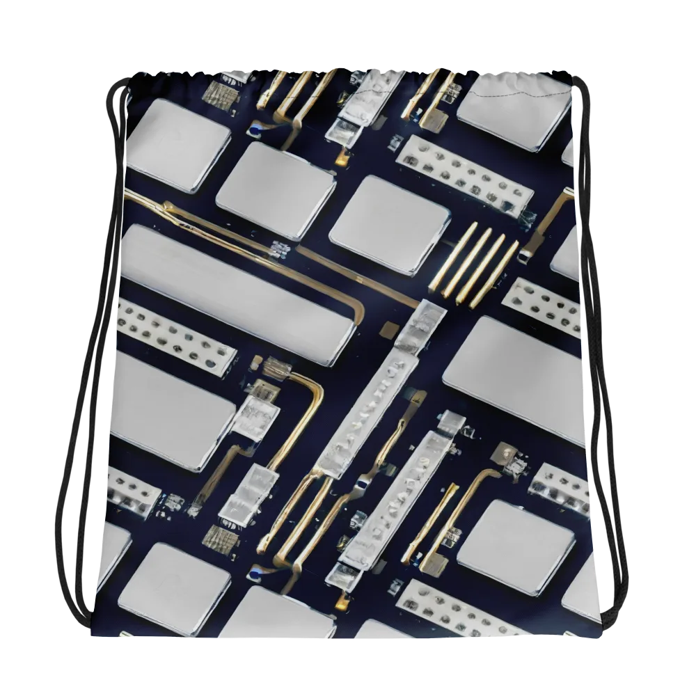 Aurum Interface on Drawstring Bag — Photo
