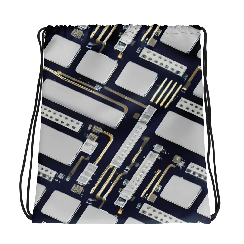 Aurum Interface on Drawstring Bag — Photo