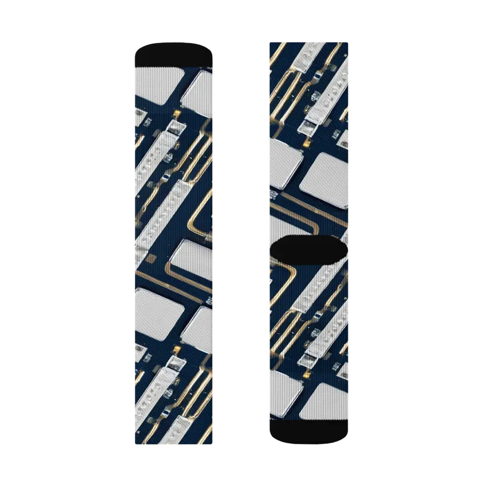 Aurum Interface on Socks — Right Sock