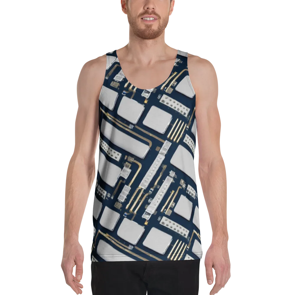 Aurum Interface on Men's Tank Top — Front