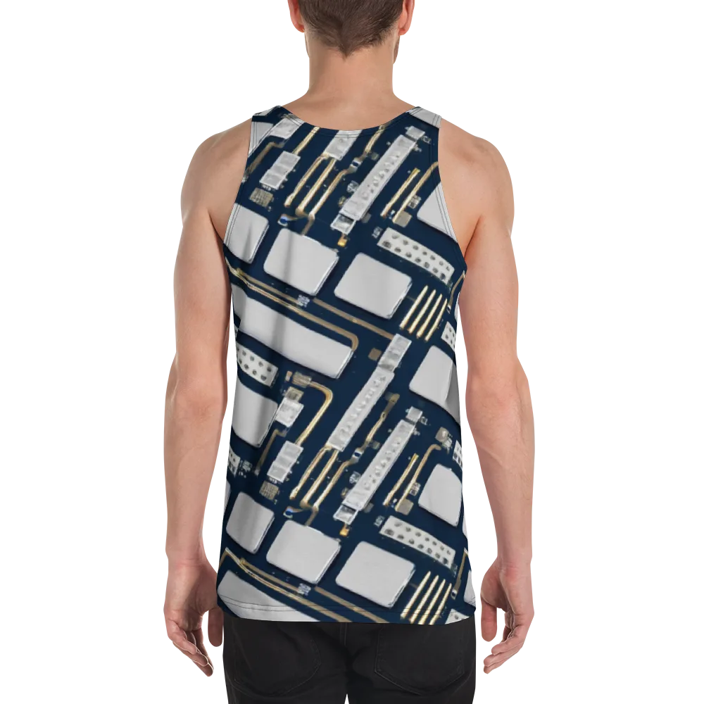 Aurum Interface on Men's Tank Top — Back
