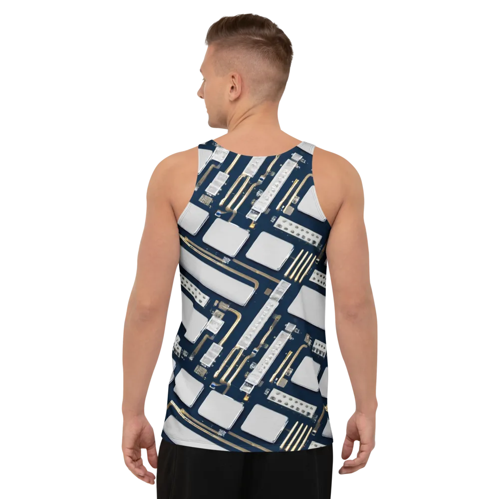 Aurum Interface on Men's Tank Top — Back