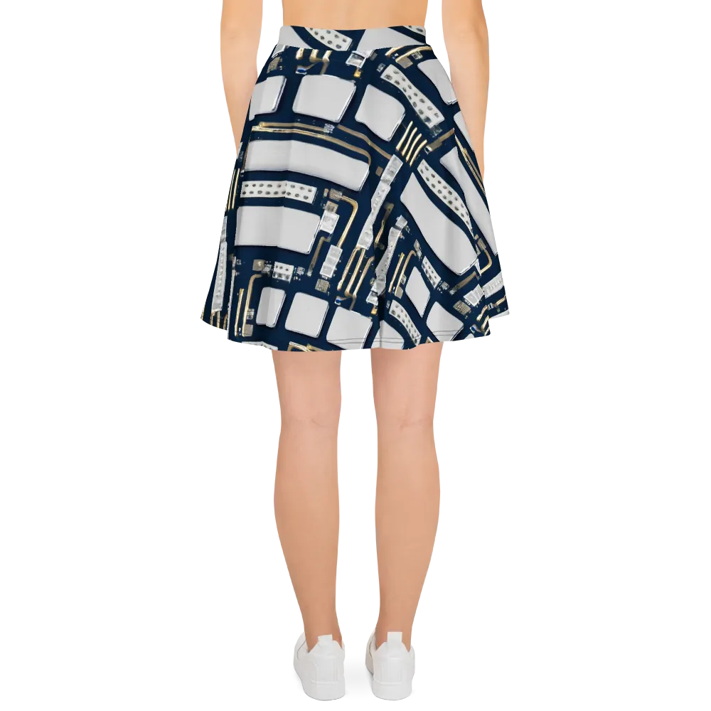 Aurum Interface on Skater Skirt — Back