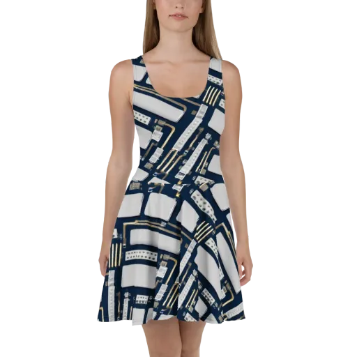 Aurum Interface on a Skater Dress