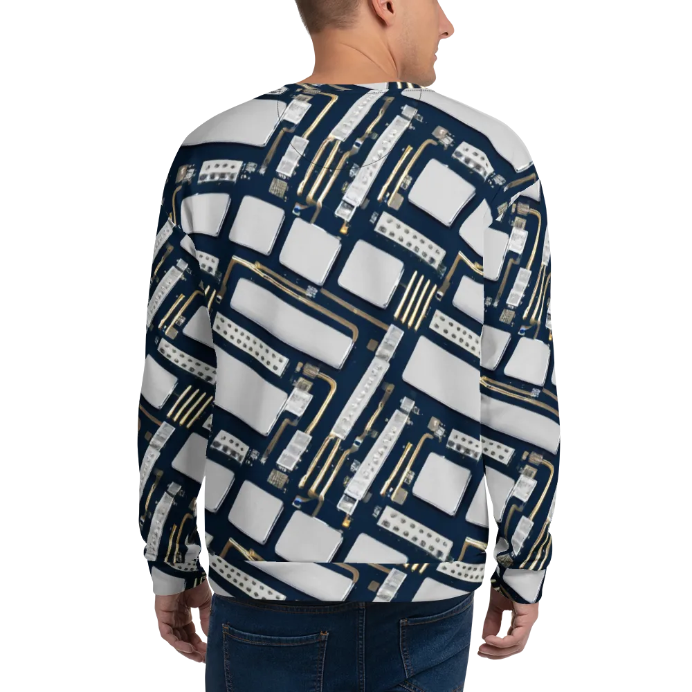 Aurum Interface on Sweatshirt — Back