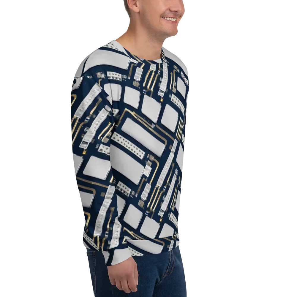 Aurum Interface on Sweatshirt — Right Front