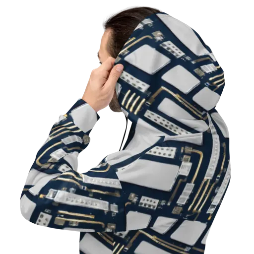 Aurum Interface on a Hoodie