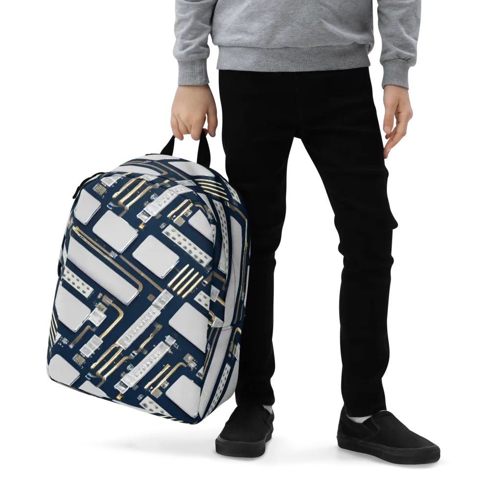 Aurum Interface on Minimalist Backpack — Zoomed-in