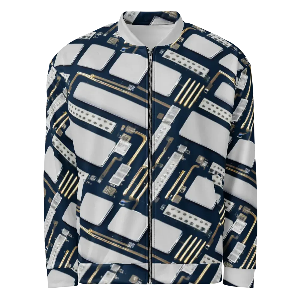 Aurum Interface on Bomber Jacket — Front