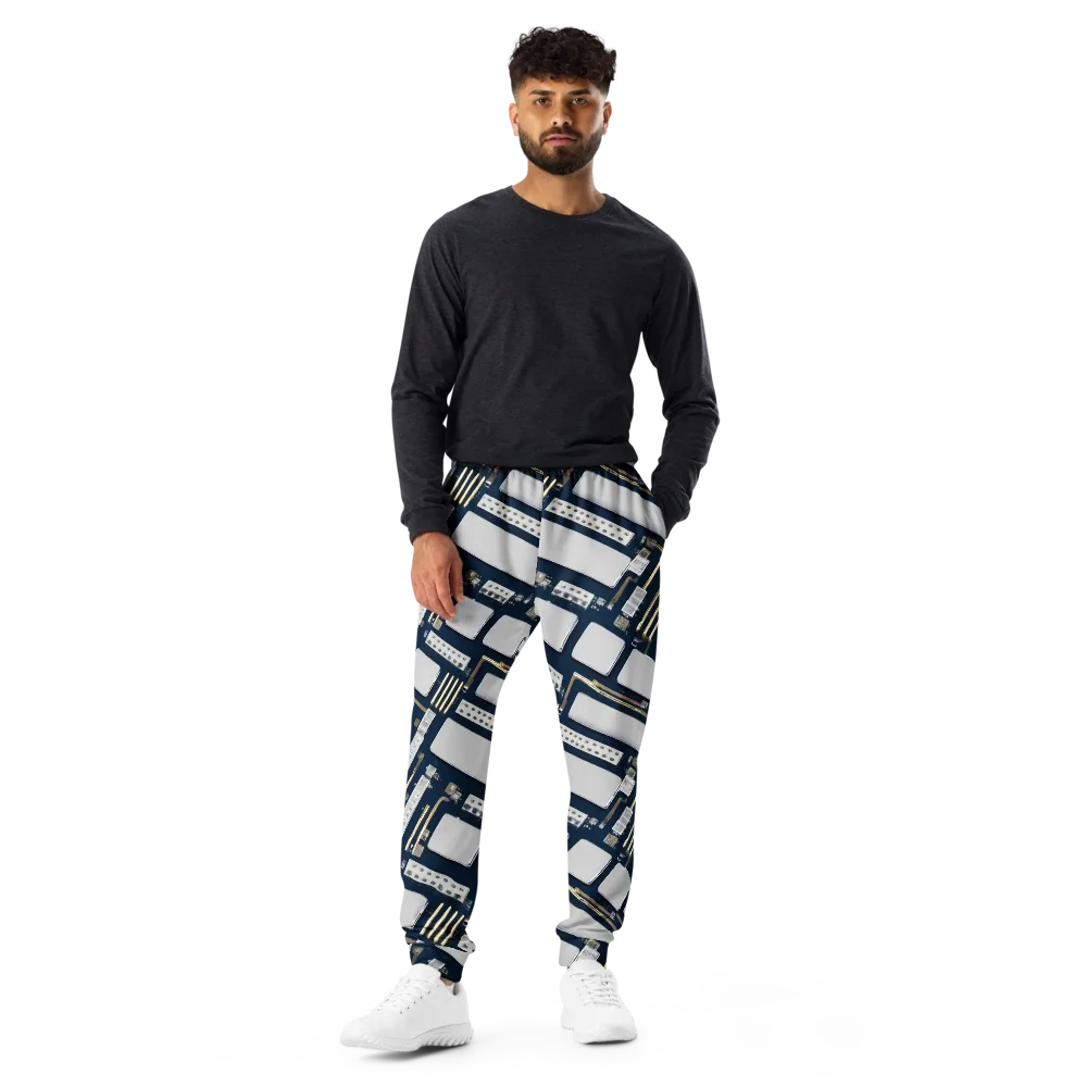 Aurum Interface on Men's Joggers — Front