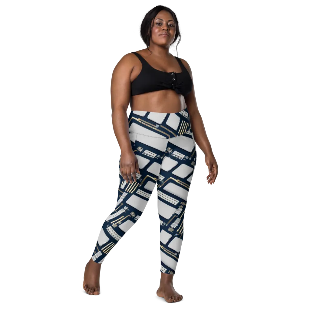 Aurum Interface on Leggings with Pockets — Front