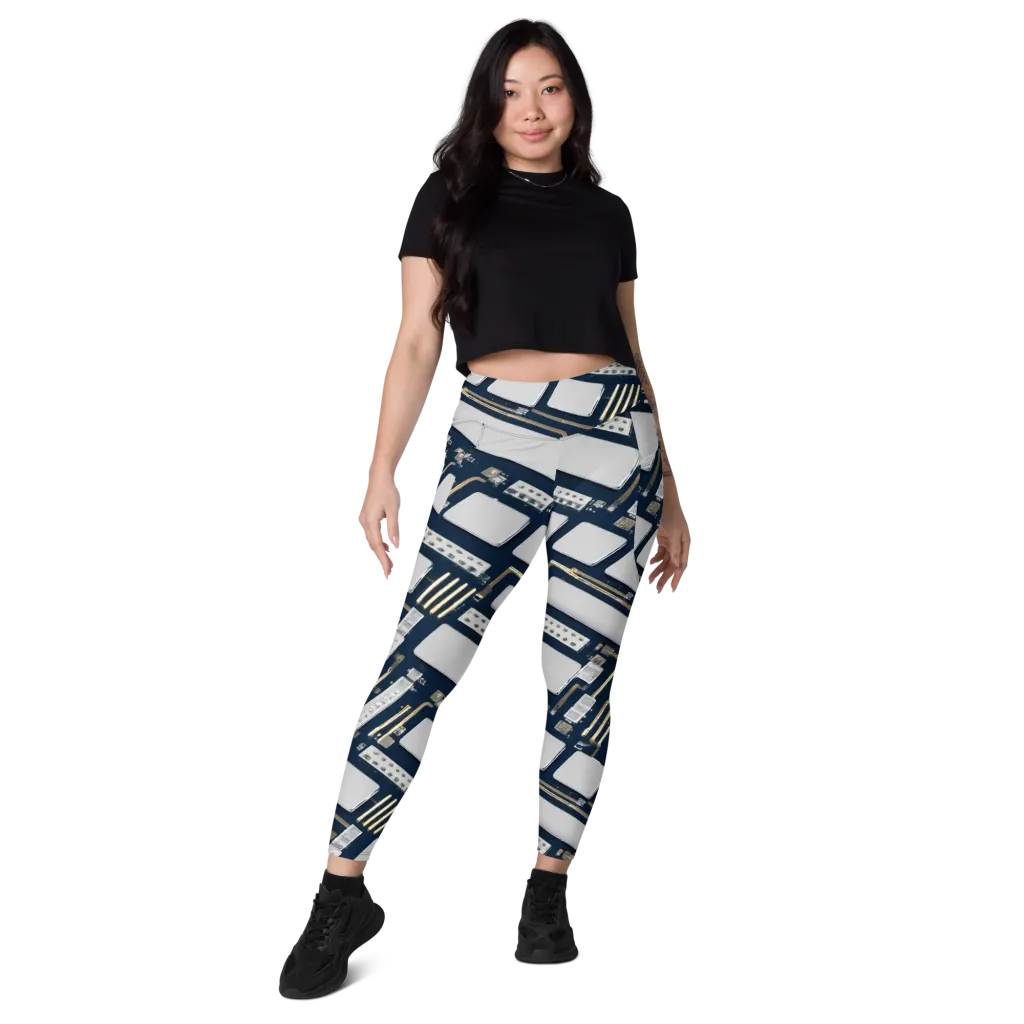 Aurum Interface on Leggings with Pockets — Front