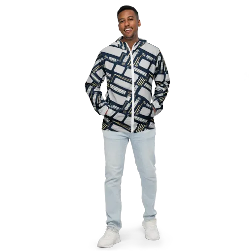 Aurum Interface on a Men's Windbreaker