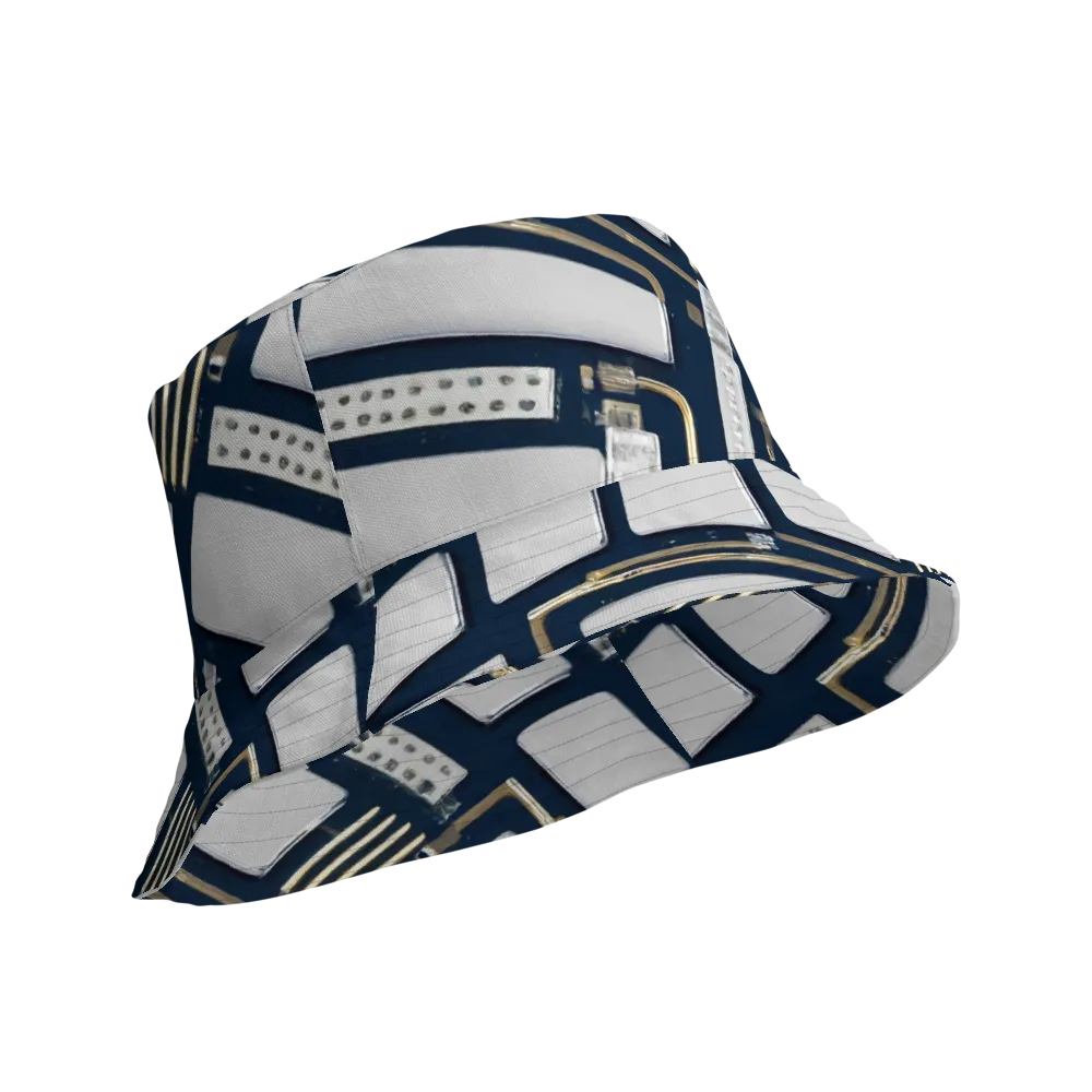 Aurum Interface on Reversible Bucket Hat — Product details Outside