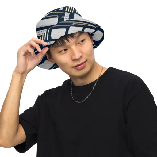 Aurum Interface on a Reversible Bucket Hat