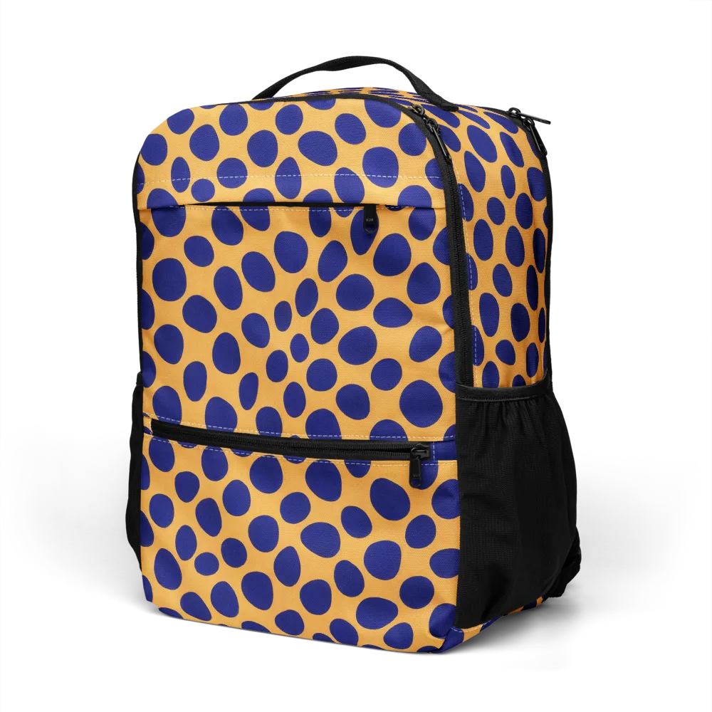 Cobalt Safari on Utility Backpack — Left Front