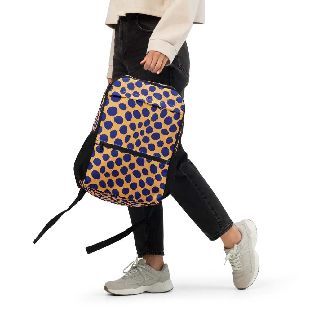 Cobalt Safari on Utility Backpack — Front