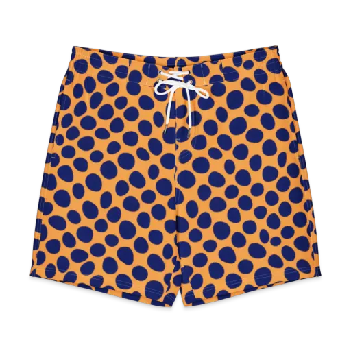 Cobalt Safari on a Men's Board Shorts