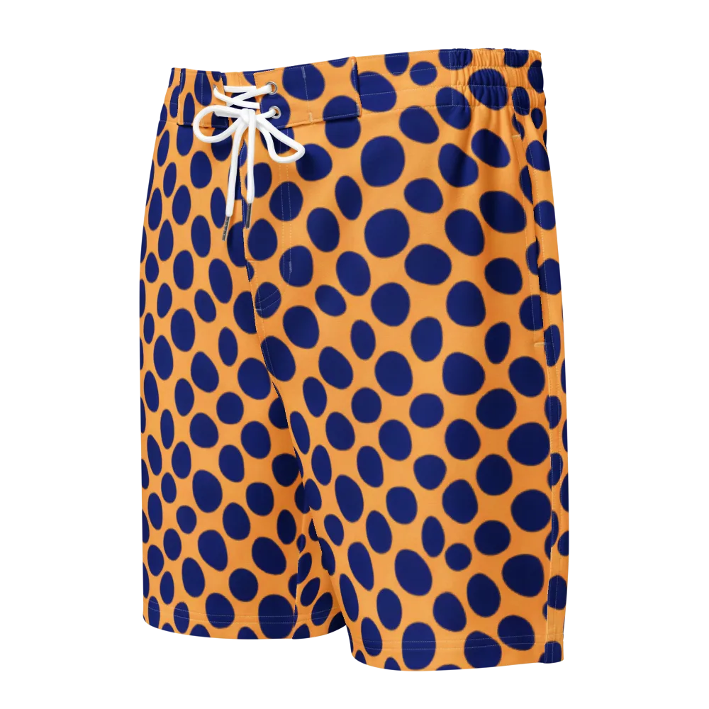 Cobalt Safari on Men's Board Shorts — Front
