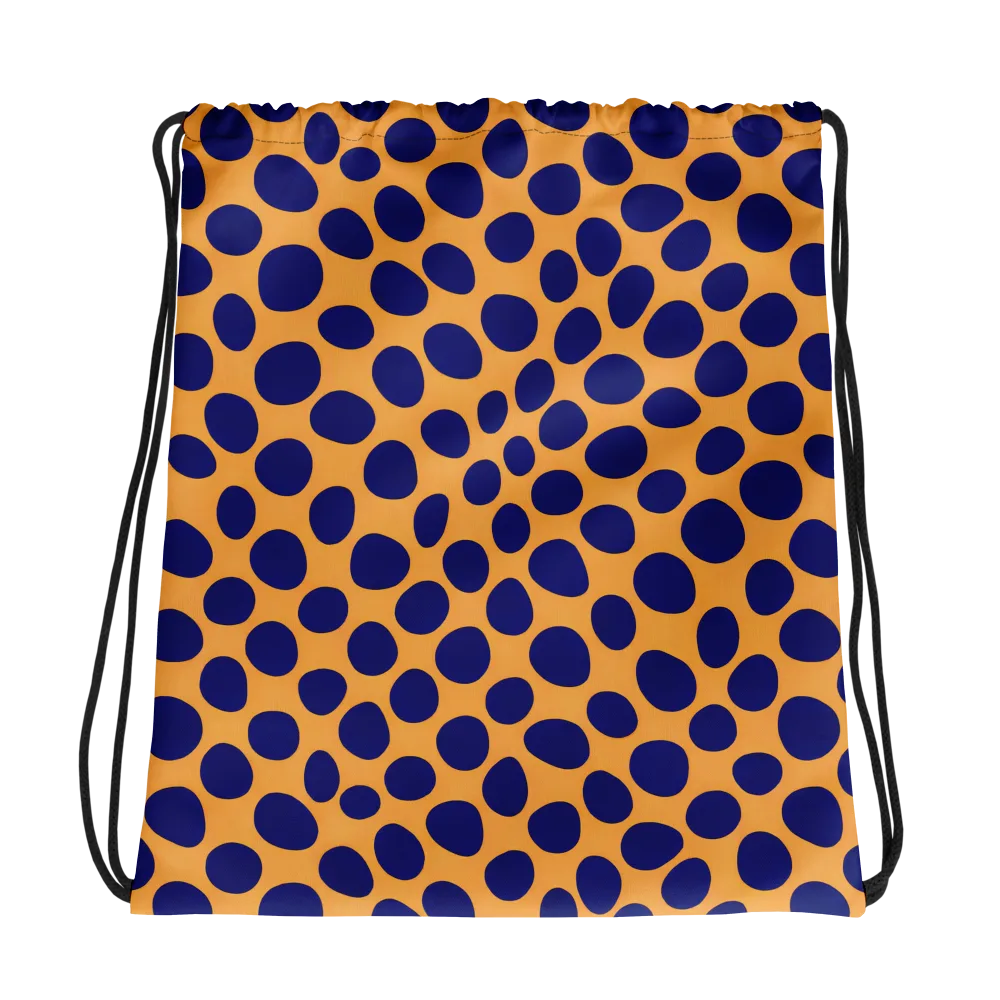 Cobalt Safari on Drawstring Bag — Photo