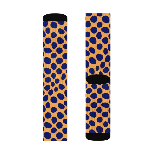 Cobalt Safari on a Socks