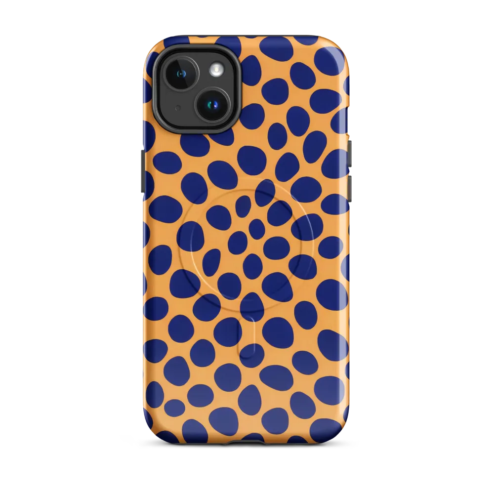 Cobalt Safari on MagSafe Tough Case for iPhone® — Front