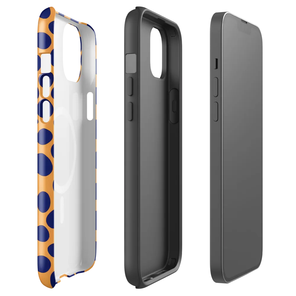 Cobalt Safari on MagSafe Tough Case for iPhone® — Front
