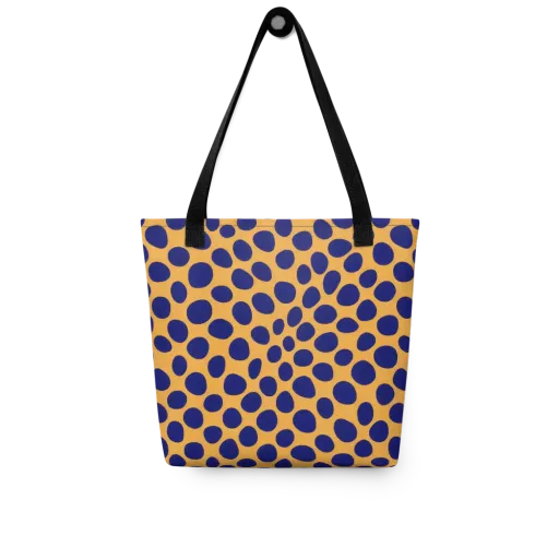 Cobalt Safari on a Tote Bag