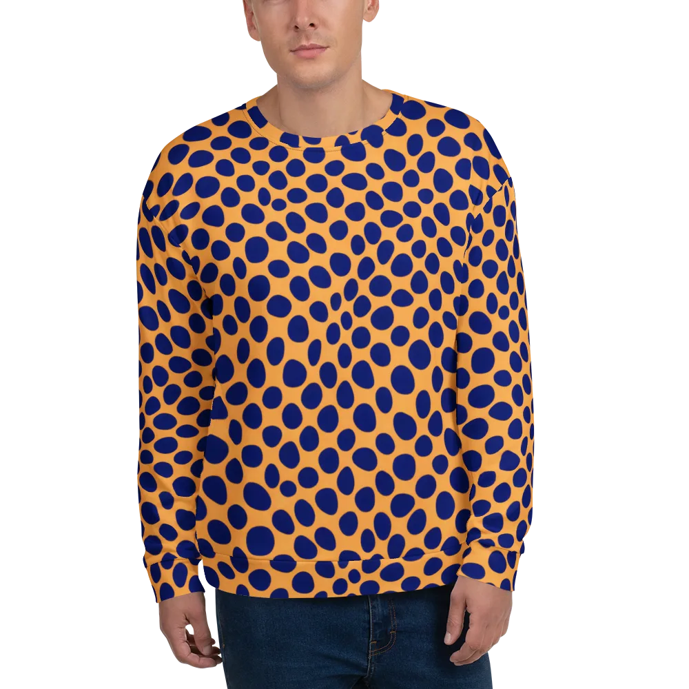 Cobalt Safari on Sweatshirt — Front