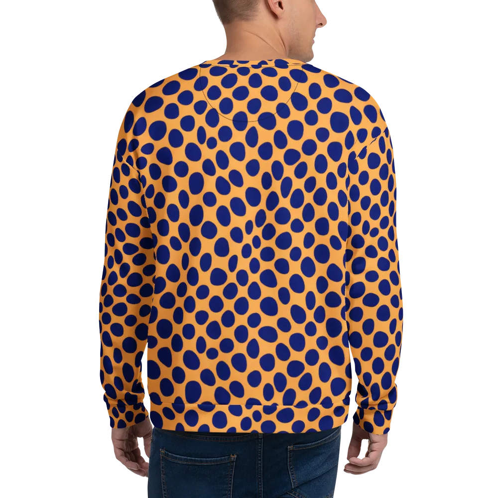 Cobalt Safari on Sweatshirt — Back