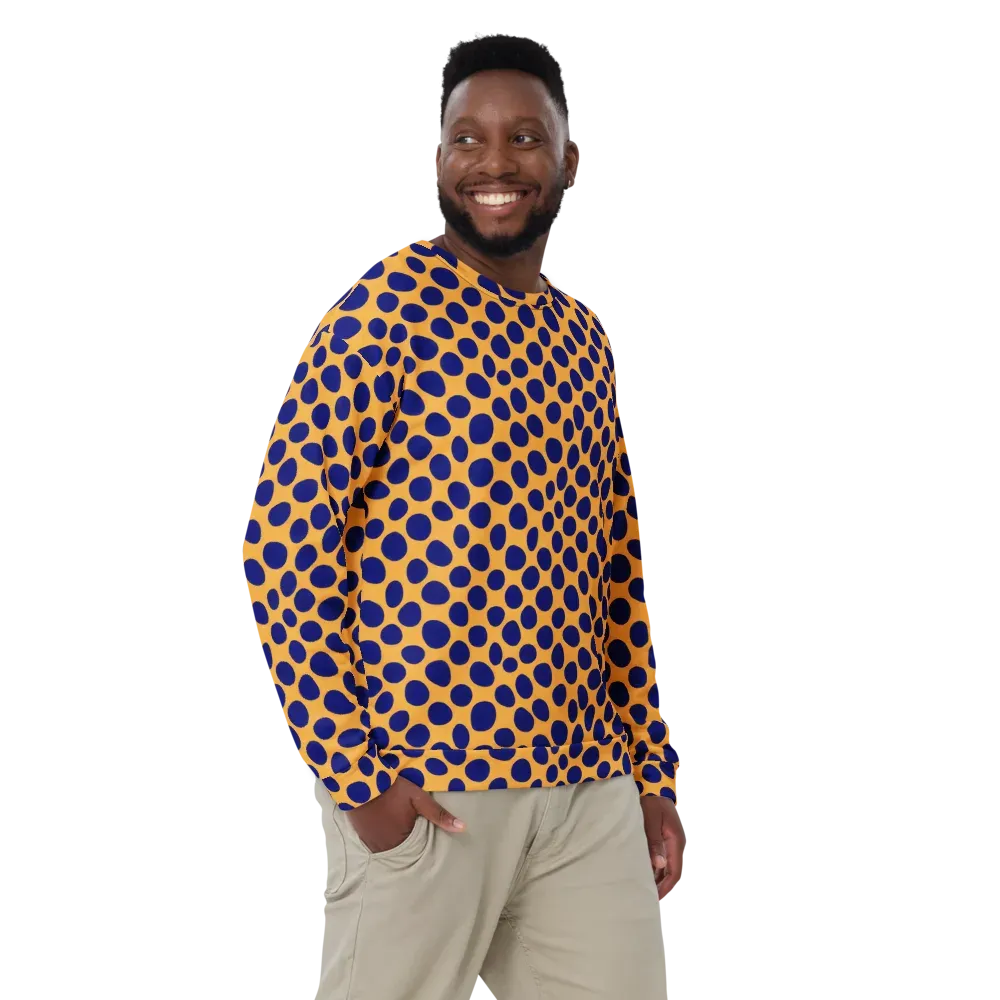 Cobalt Safari on Sweatshirt — Front