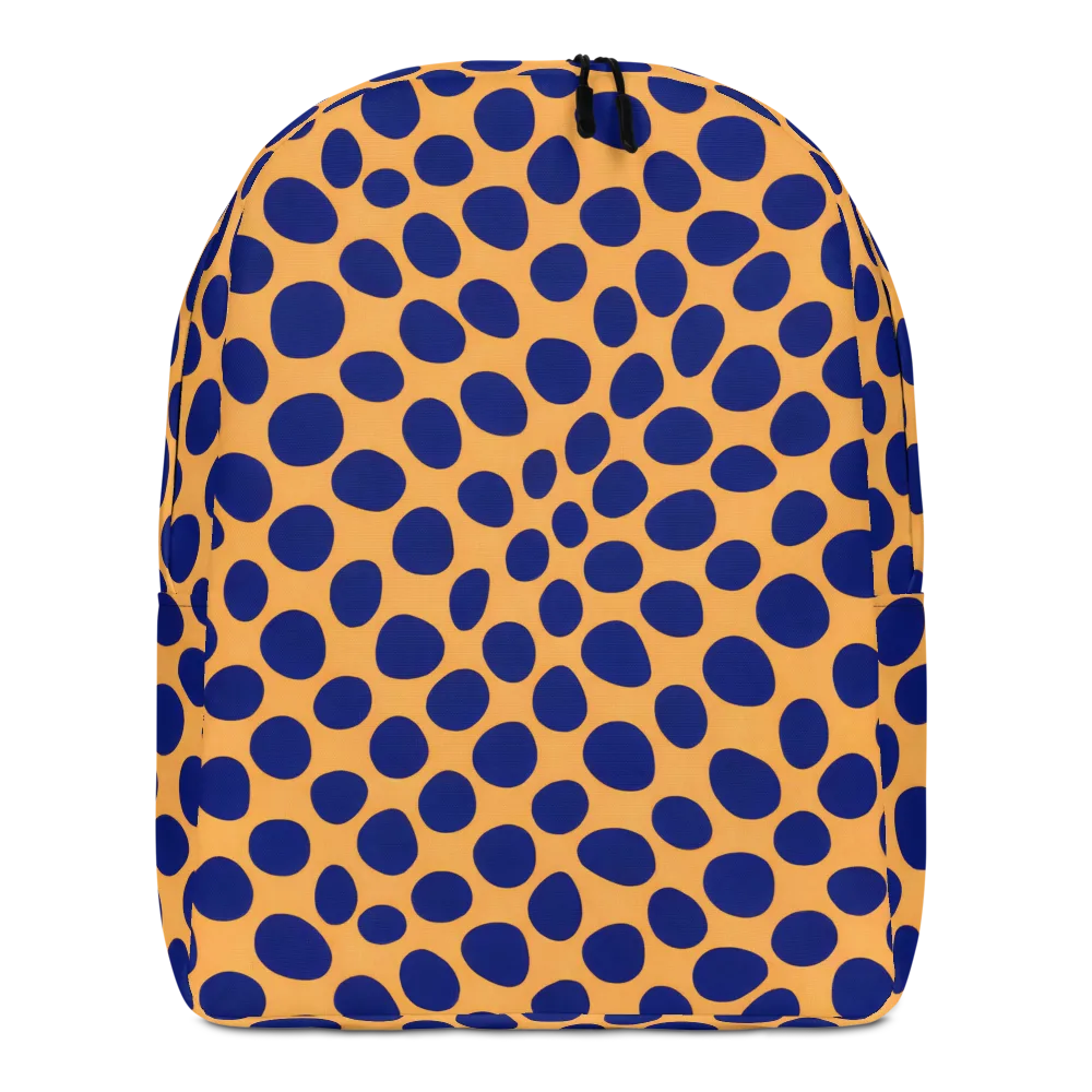 Cobalt Safari on Minimalist Backpack — Front