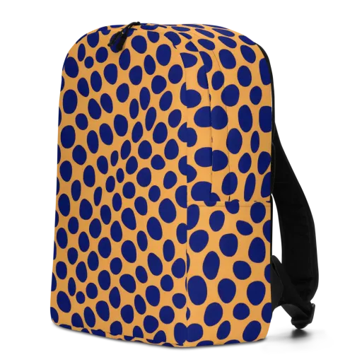Cobalt Safari on a Minimalist Backpack