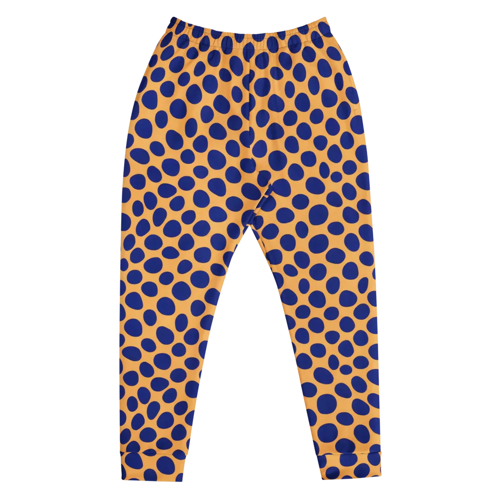 Cobalt Safari on Men's Joggers — Front